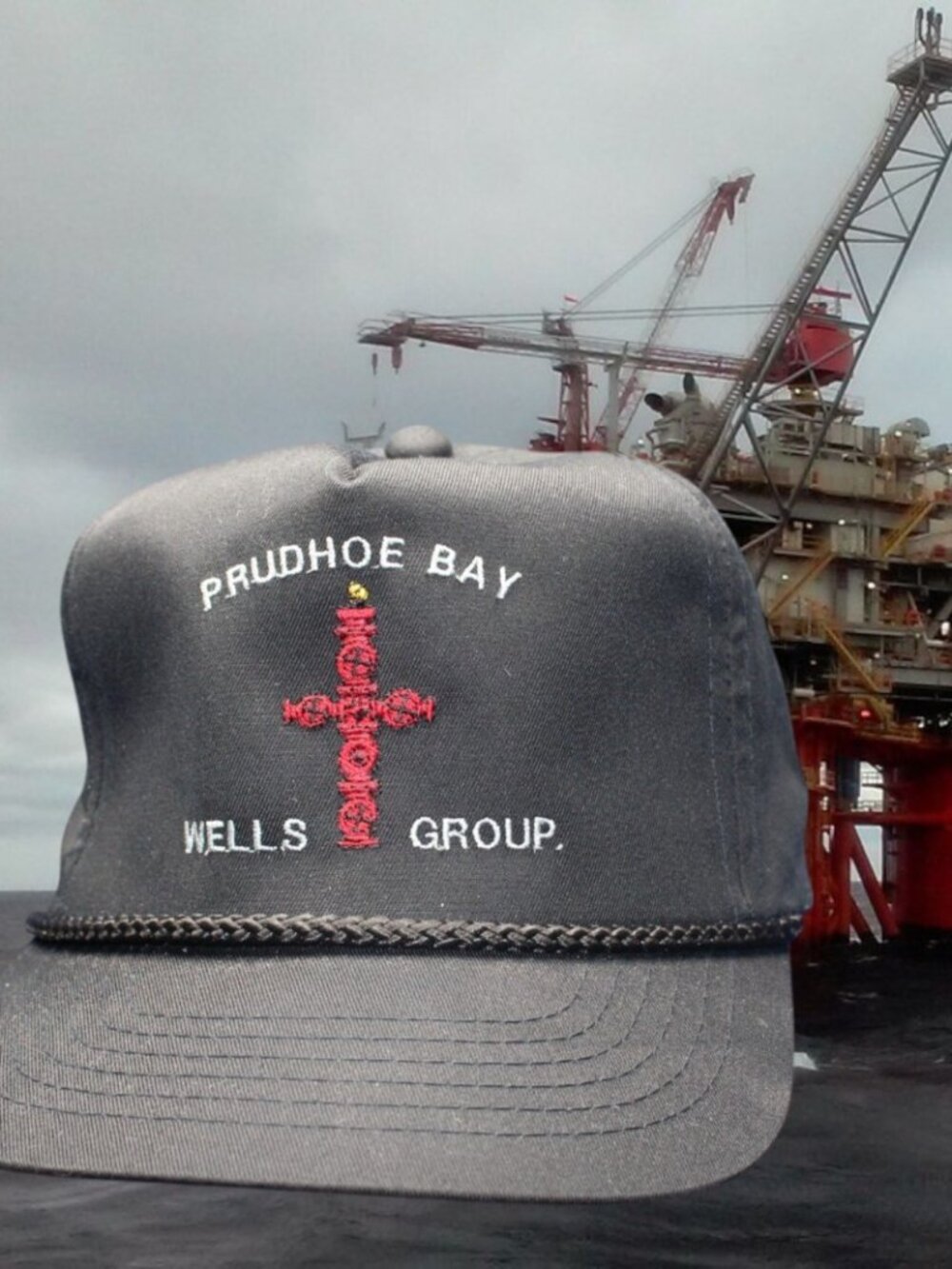 VTG Team Arco Hat Cap Gas Oil Alaska oil rig North Slope Gas BP Wells Group